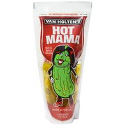 Van Holtens Hot Mama King Size Hot & Spicy Pickle Individually Packed, PK12 1012H